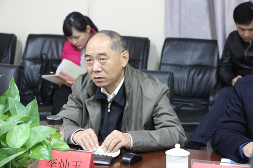 泰安市市委常委、统战部李灿玉部长一行莅临泰安市福建商会指导工作